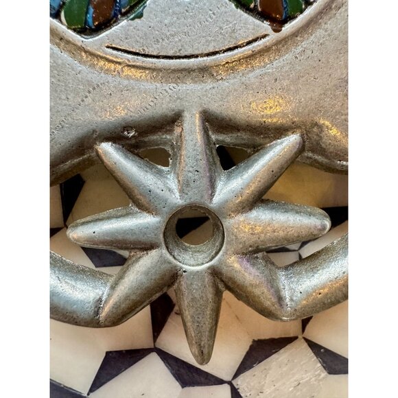 Pewtarex Butterfly Trivet Hand-Painted Aluminum Alloy trivet - Picture 3 of 6